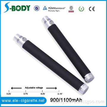 S-body Wholesale E Cigarette Battery eGo Twist 650mah 900mah 1100mah